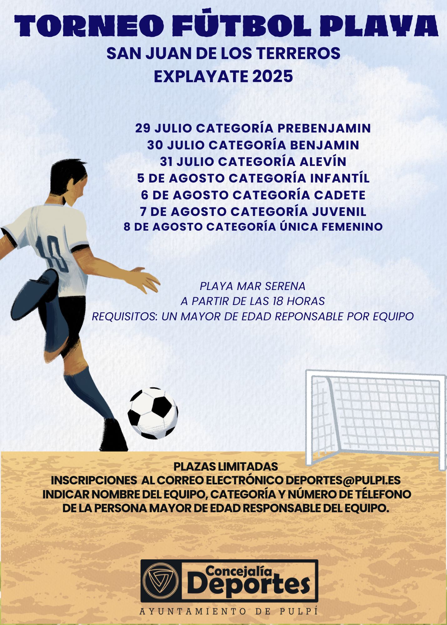 TORNEO FÚTBOL PLAYA EXPLAYATE 2025